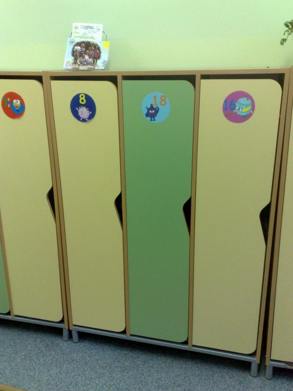 Шкаф для одежды. Мебель для детского сада в Калининграде