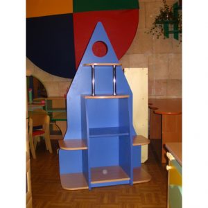 Стеллаж Ракета. Мебель для детского сада в Калининграде
