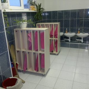 Вешалка для полотенец. Мебель для детских садов в Калининграде